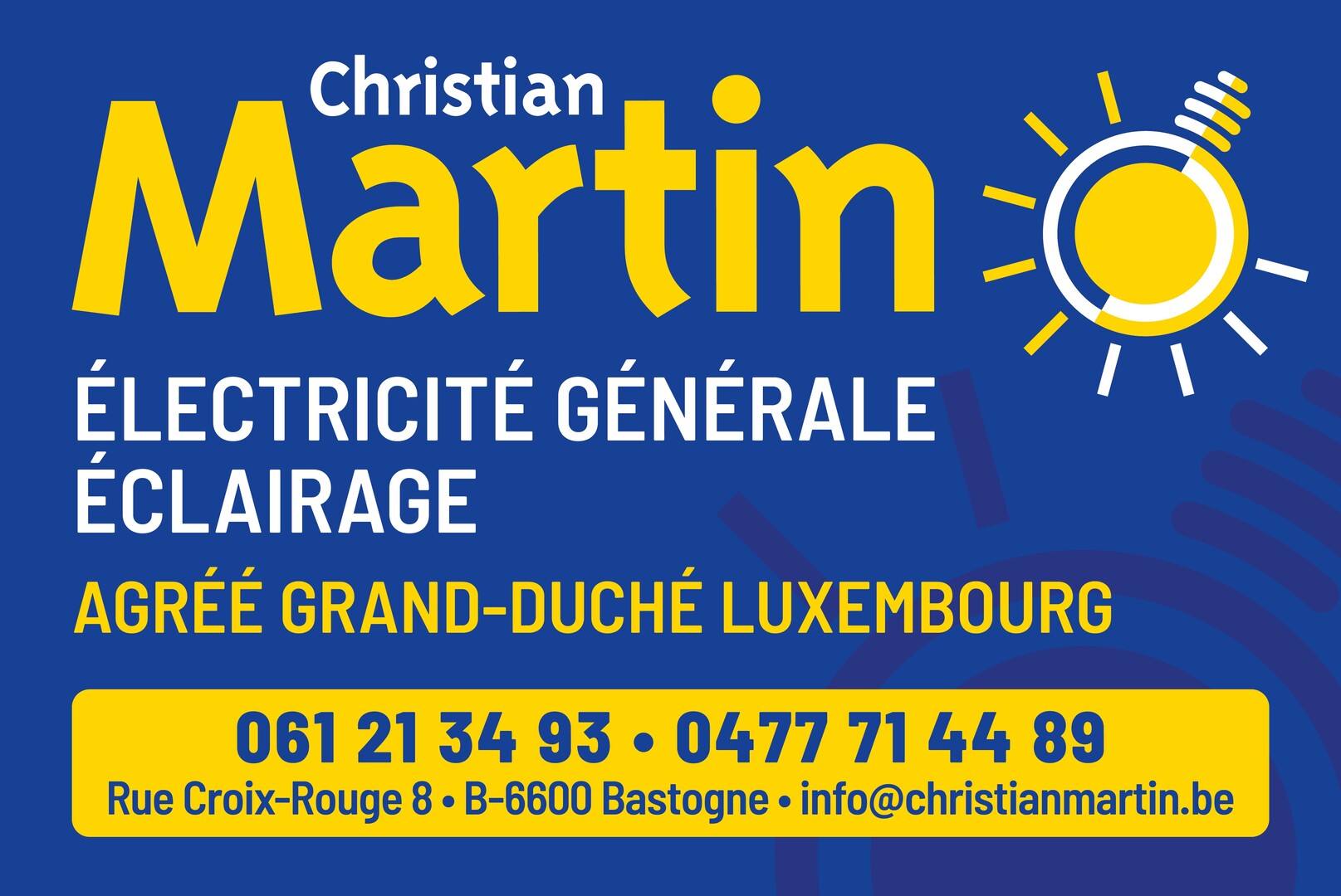 Christian Martin - lectricit gnrale  Bastogne